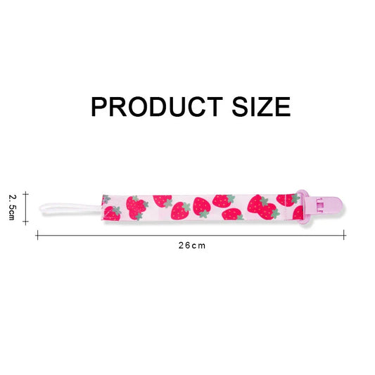 3pcs Baby Pacifier Clip Set