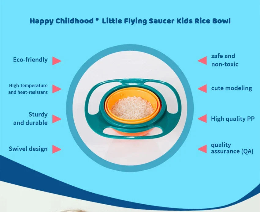 Baby Feeding Gyro Bowl