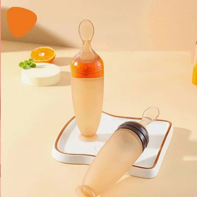 Silicone Baby Food Feeder – BPA-Free Weaning Set