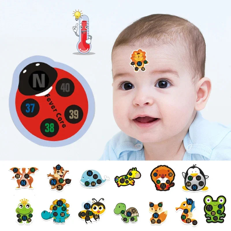 10pcs Baby Cute Cartoon Animal Sticker