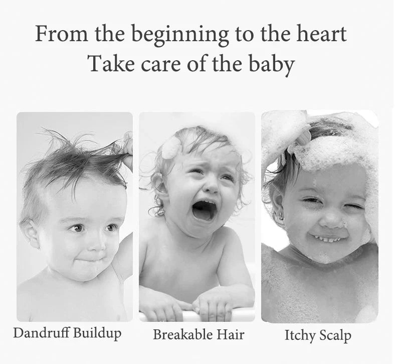 Newborn Baby Wooden Hair Brush