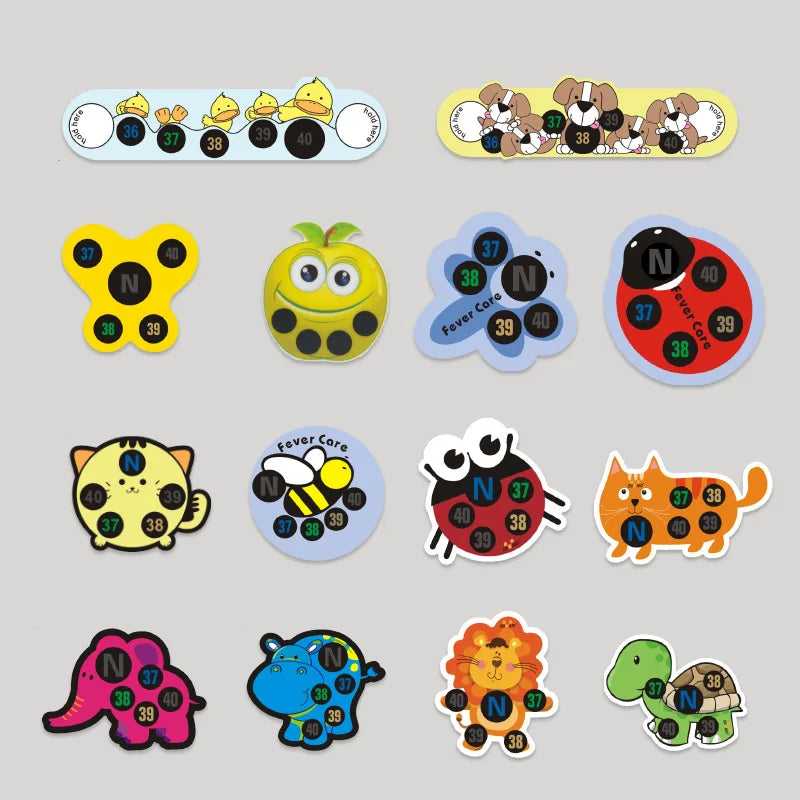 10pcs Baby Cute Cartoon Animal Sticker
