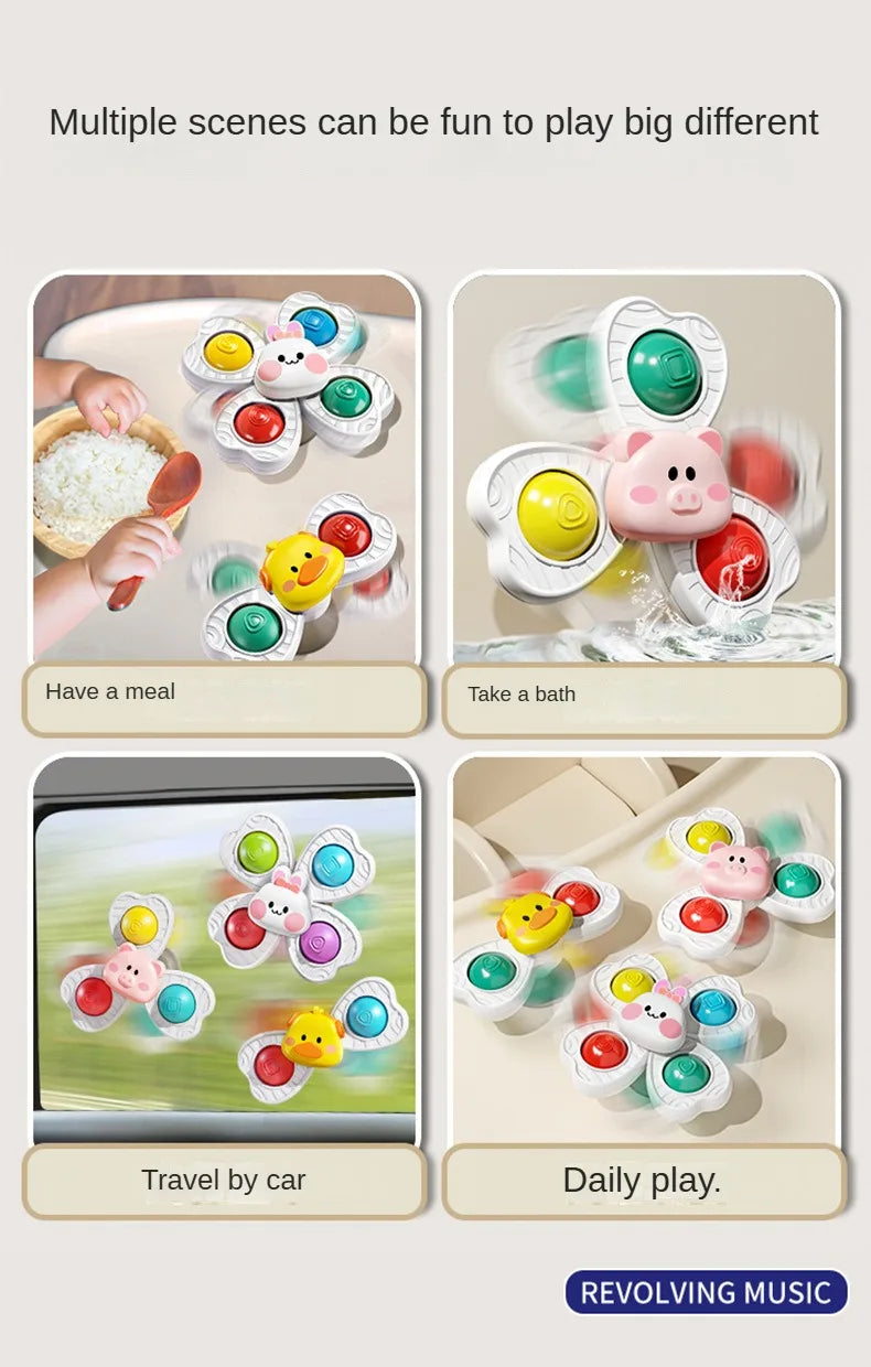 Baby Sucker Spinning Toys