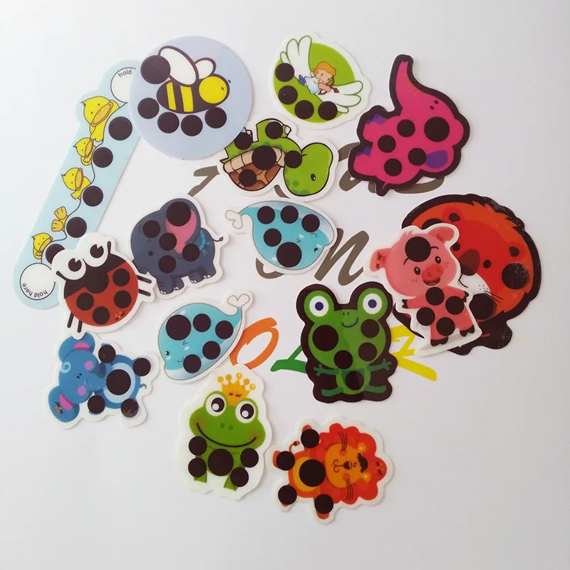 10pcs Baby Cute Cartoon Animal Sticker