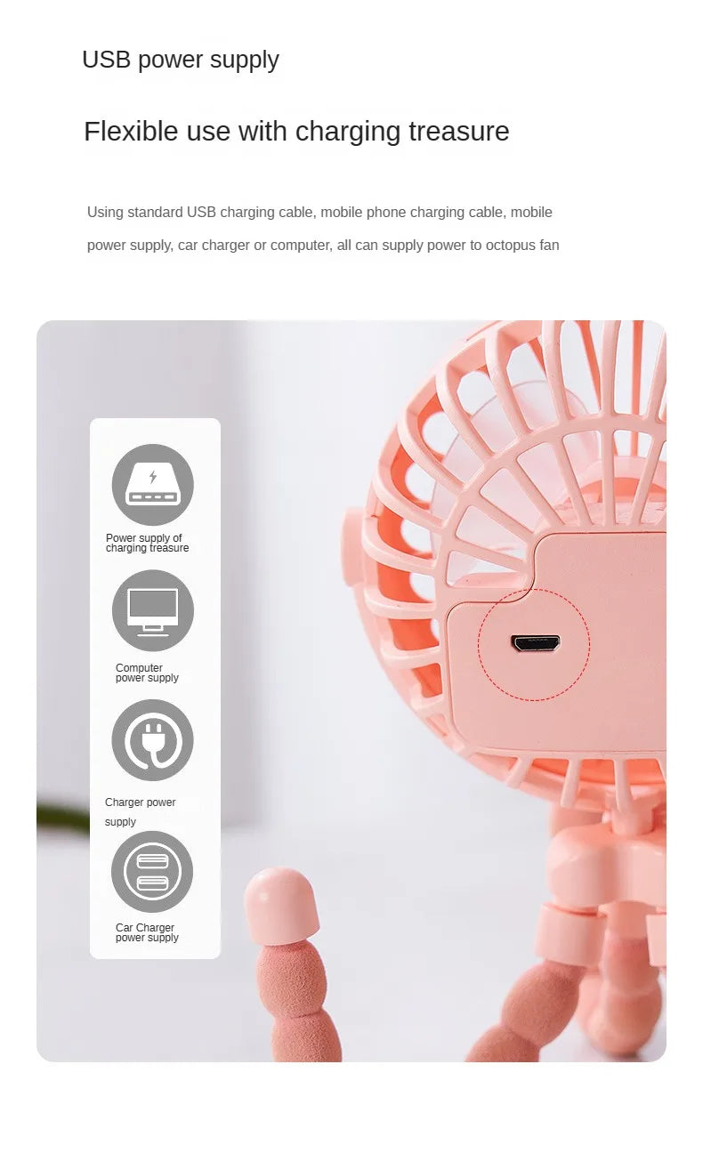 Portable Stroller Fan