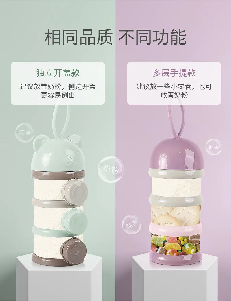 Multi-Layer Baby Food Storage Box
