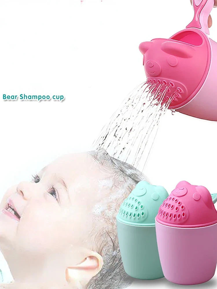 Cute Bear Baby Shower Cap