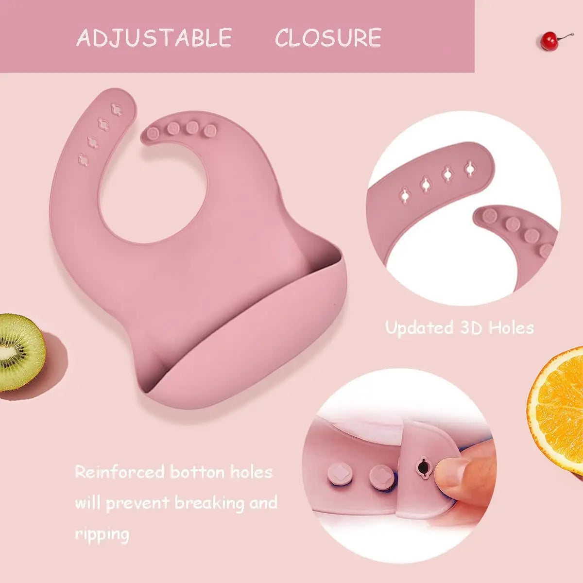 Silicone baby feeding set