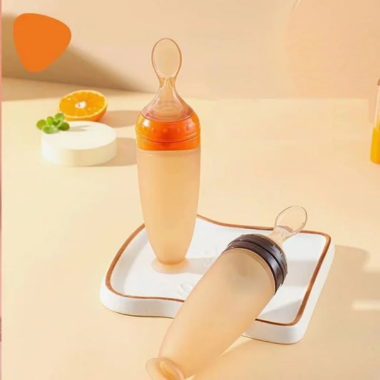 Silicone Baby Food Feeder – BPA-Free Weaning Set