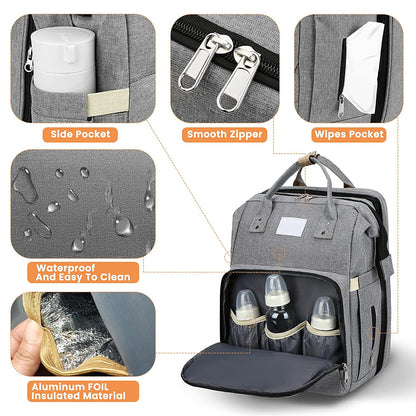 Mommy Bag Folding Baby Bed