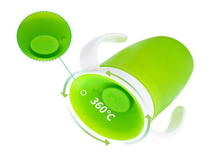 360° Rotating Baby Learning Drinking Cup