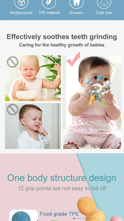 Baby Rotating Rattle Ball